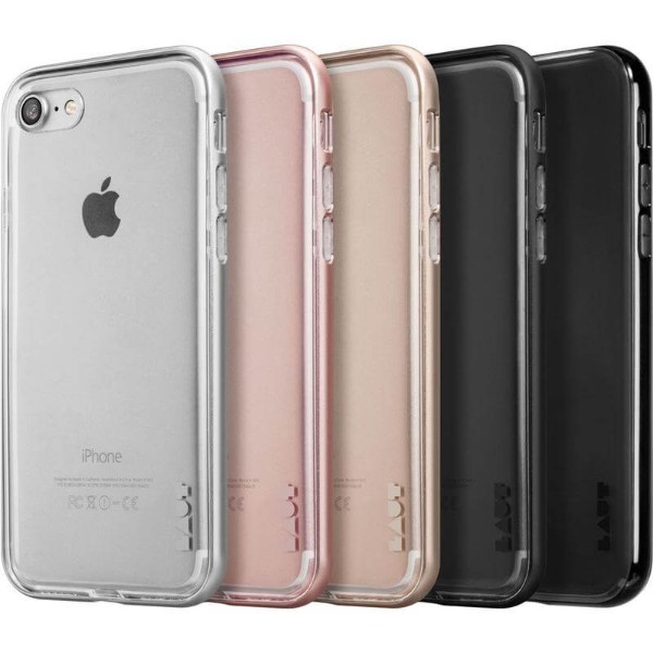 Чохол LAUT EXO-FRAME Aluminium bampers Gold для iPhone 7 (LAUT_IP7_EX_GD)