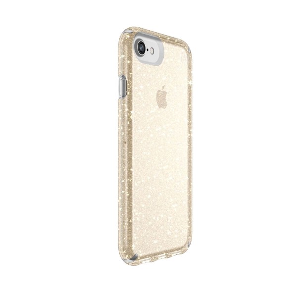 Чохол Speck Presidio Clear + Glitter Gold для iPhone 7/8