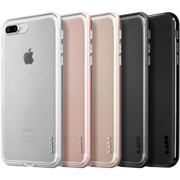 Чохол LAUT EXO-FRAME Aluminium bampers Gold для iPhone 7 Plus (LAUT_IP7P_EX_GD)