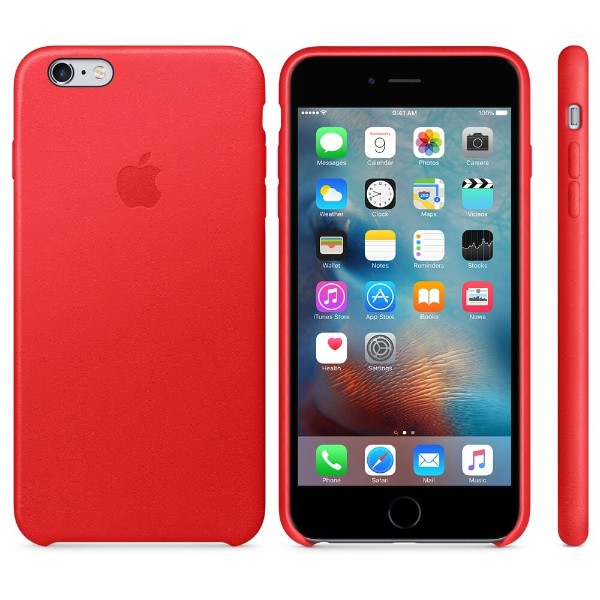 Оригинальный чехол Apple Silicone Case для iPhone 6/6s Plus (PRODUCT) Red (MKXM2)