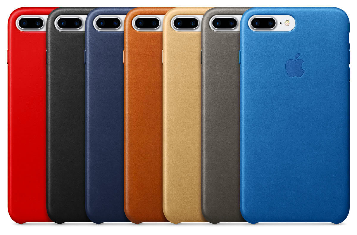 iPhone 7 Plus / 8 Plus Leather Case цвета