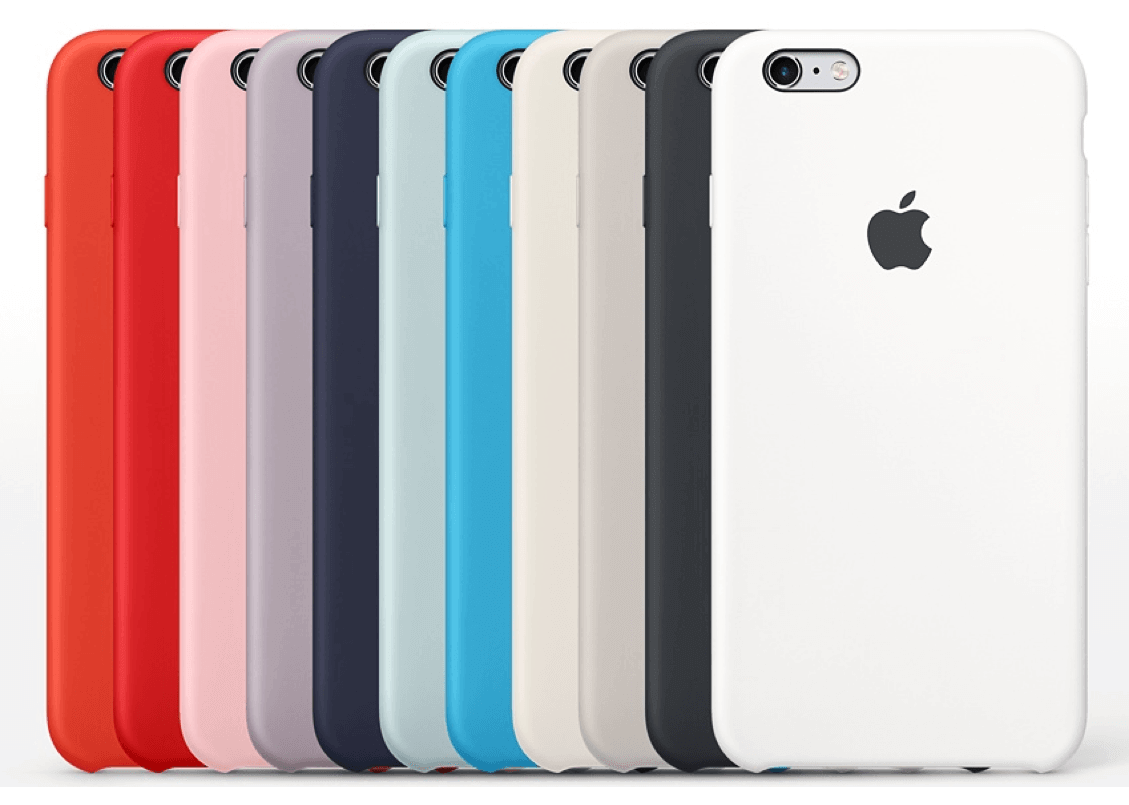Apple Silicone Case iPhone 6 Plus/6s Plus цвета