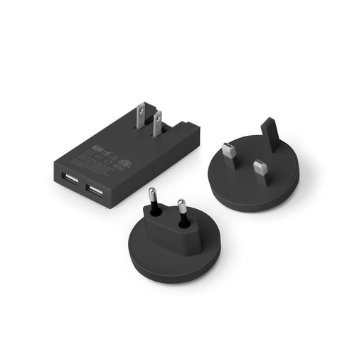 Зарядное Native Union Smart Charger 4-Port USB Fabric Slate (SM4-GRY-FB-INT)