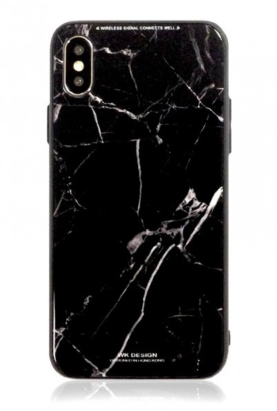 Чохол WK Design Glass LL10 для iPhone 6/6s Marble Silver
