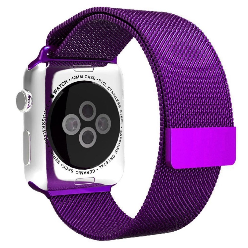 Ремешок для Apple Watch 38mm Milanese Loop Purple