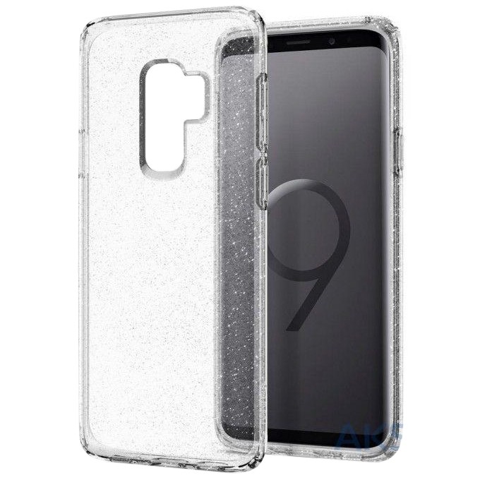 Spigen Samsung Galaxy S9 Plus Case Liquid Crystal Glitter Crystal Quartz 593CS22918