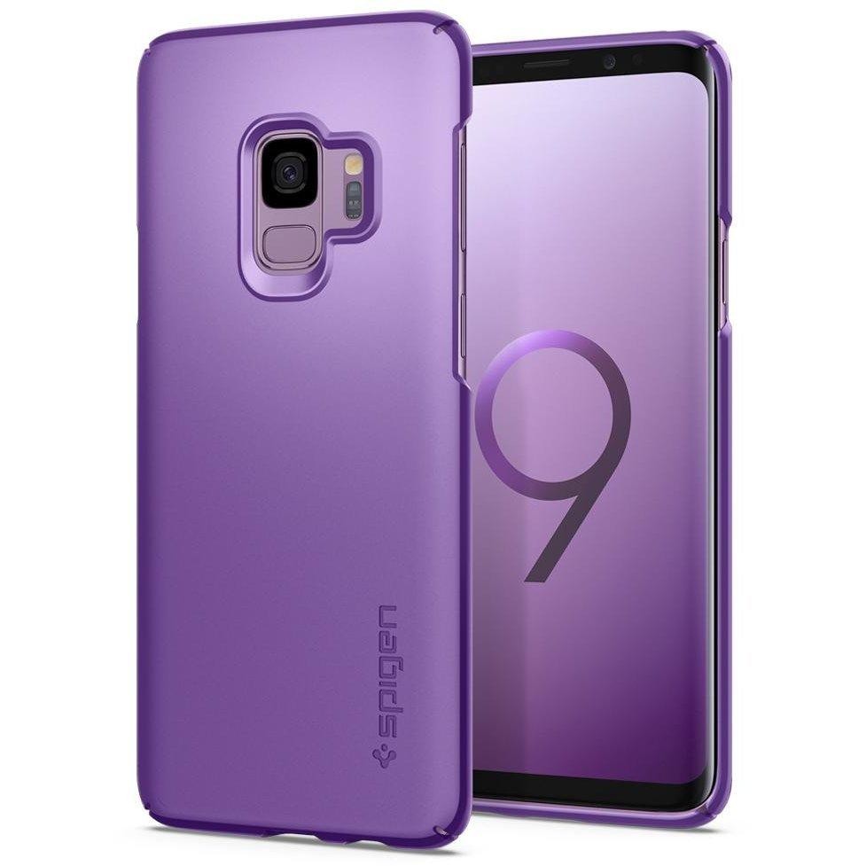 Spigen Samsung Galaxy S9 Case Thin Fit Lilac Purple 592CS22824