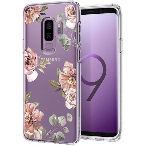 Spigen Samsung Galaxy S9 Plus Case Liquid Crystal Blossom Flower 593CS22916