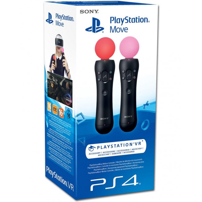  PlayStation VR Move Controller Twin Pack