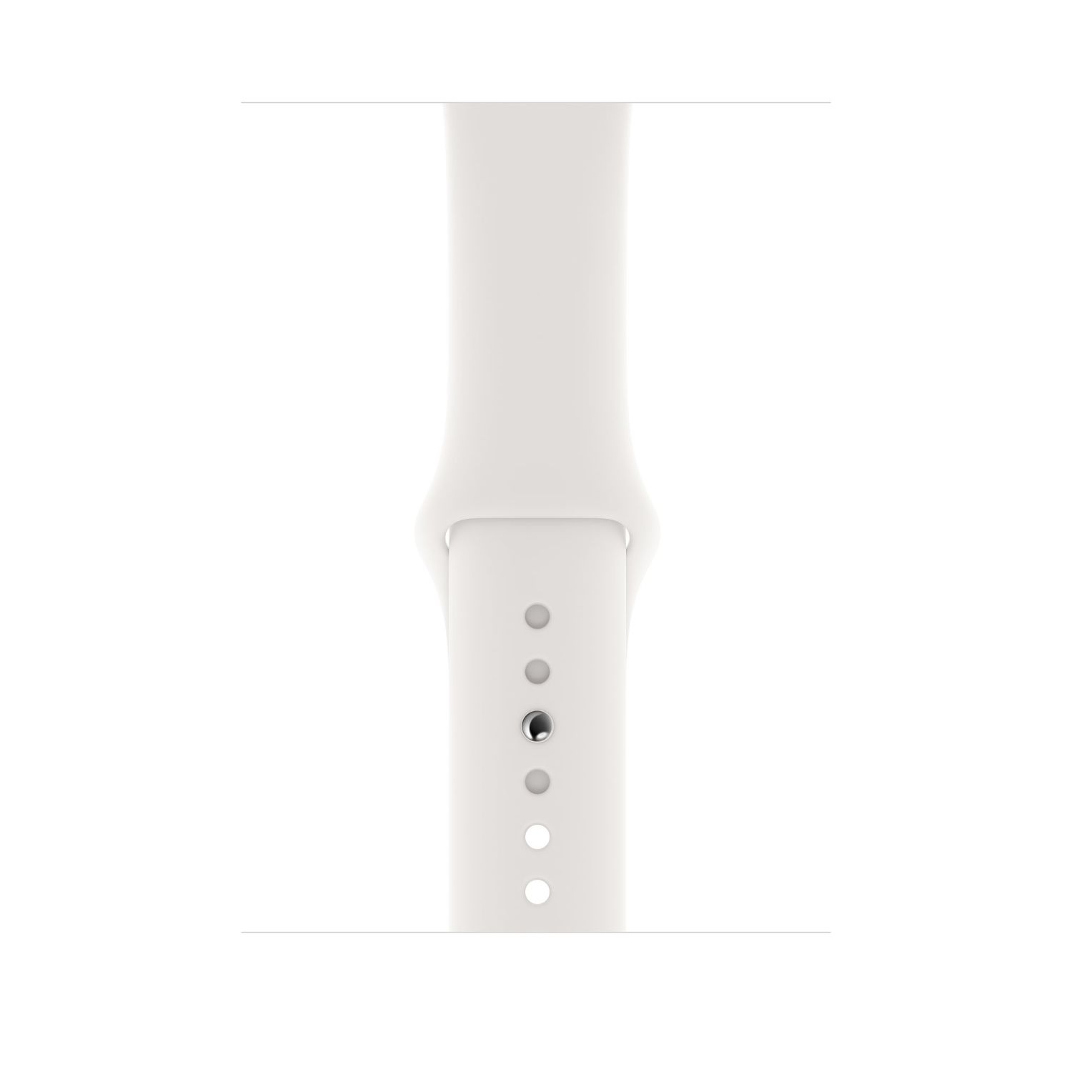 Apple Watch Series 4 (GPS + Cellular) 44mm Silver Aluminum Case with White Sport Band (MTUU2) б/у