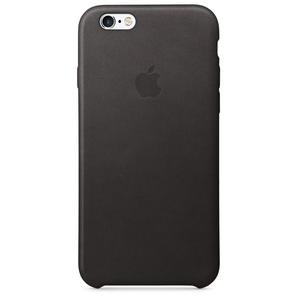 Apple iPhone 6/6s Leather Case - Black MKXW2 без коробки