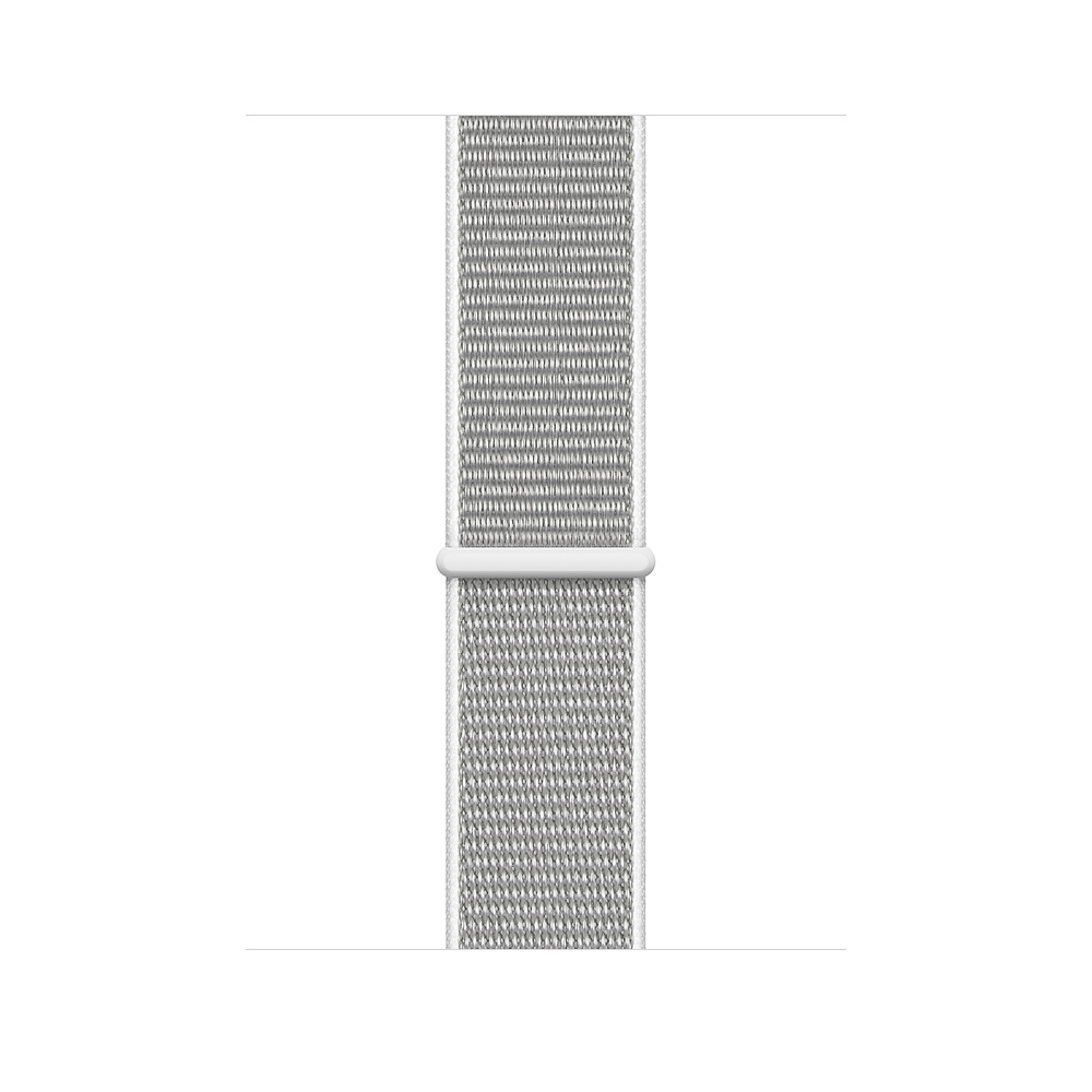  Apple Watch Series 4 GPS 44mm Silver Alum. w. Seashell Sport l. Silver Alum. (MU6C2) Aluminum Case with Loop