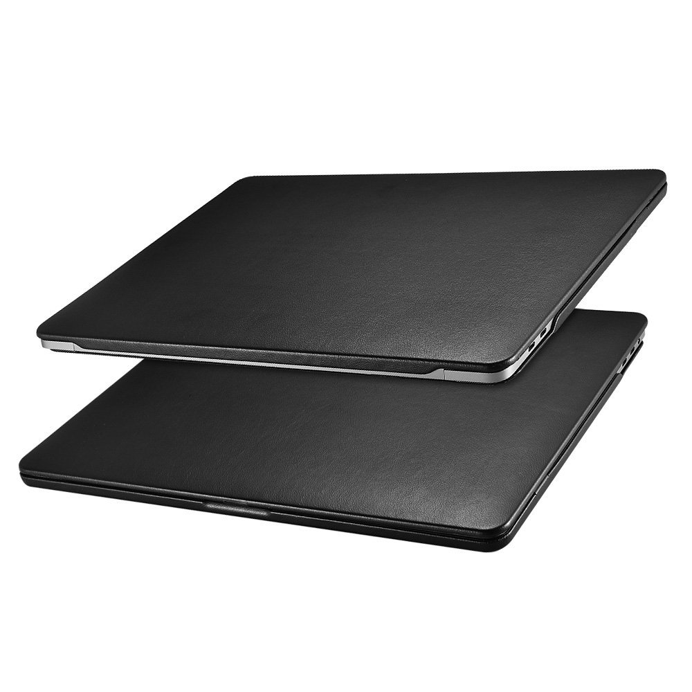 Чохол-Накладка WIWU Hardshell Case Leather для MacBook Pro 13 2016 Black