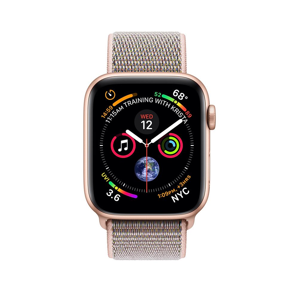 Apple Watch Series 4 (GPS) 40mm Gold Aluminum Case with Pink Sand Sport Loop (MU692) б/у