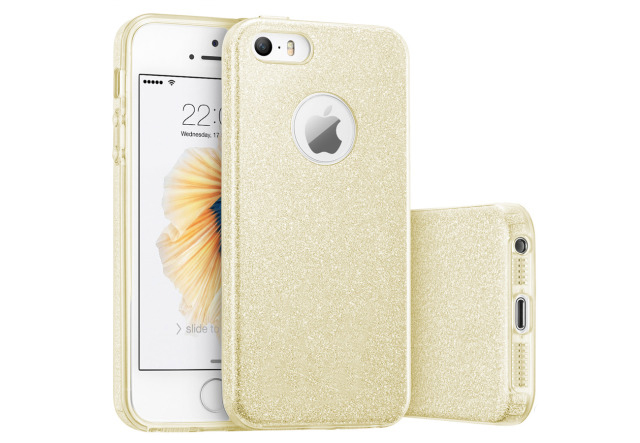 Чохол Fshang для iPhone 5/SE Gold