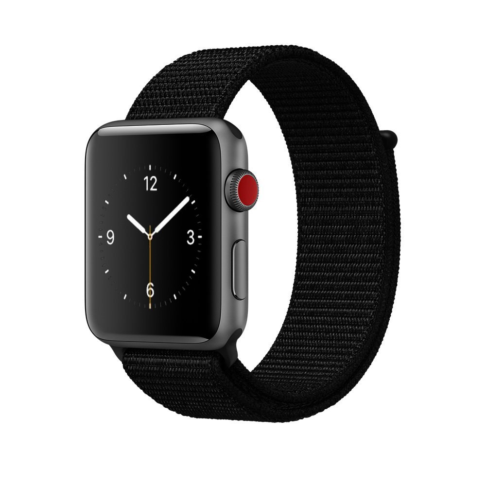 Ремешок для Apple Watch 38mm Sport Loop Dark Black