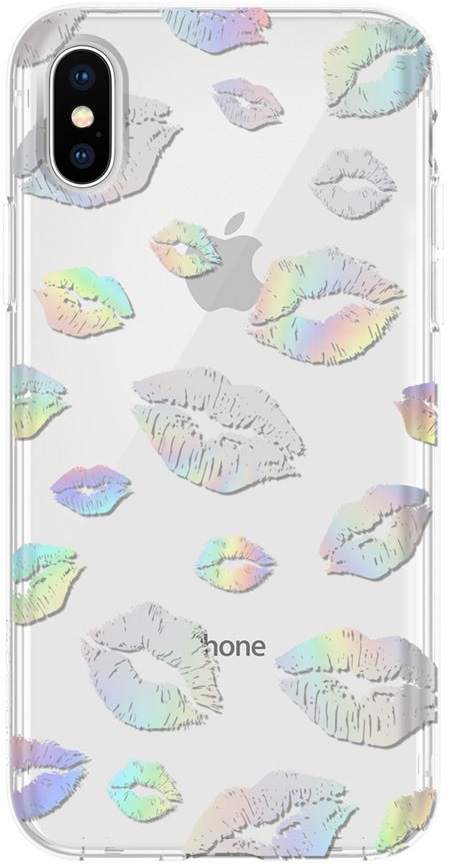 Чохол Incipio Design Series Classic для iPhone X Holographic Kisses (IPH-1651-KISS)