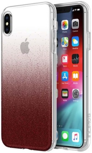 Чохол Incipio Design Series Classic для iPhone XS Max Cranberry Sparkler (IPH-1765-CBS)