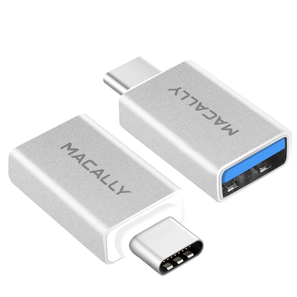 Кабель-переходник USB Macally USB-C to USB-A 3.0 2 in Pack (UCUAF2)