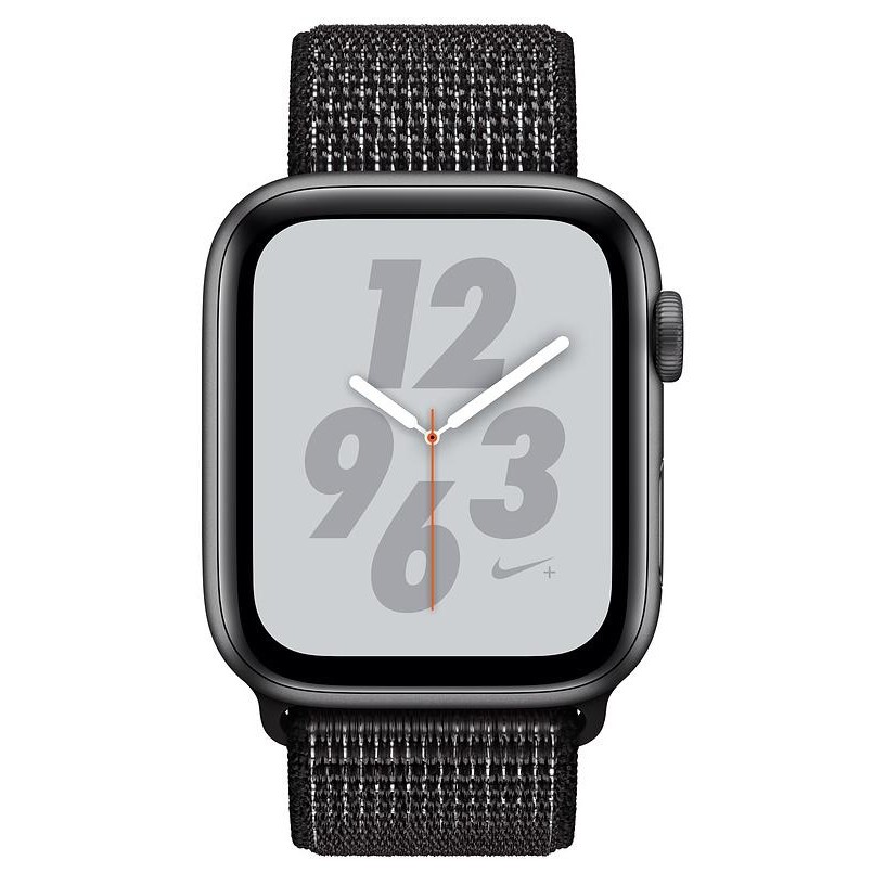 Apple Watch Nike+ Series 4 GPS + LTE 44mm Gray Alum. w. Black Nike Sport l. Gray Alum. (MTXD2)