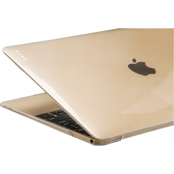 Чохол-обложка для ноутбука LAUT Slim Cristal-X для MacBook 12" Clear (LAUT_MB12_SL_C)