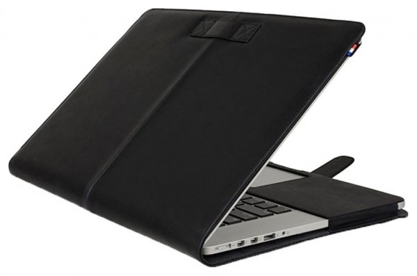 

Чехол DECODED Vintage Leather Briefcase Attache cover для MacBook Pro Retina 15" Черный (D2MPR15SC1BK)