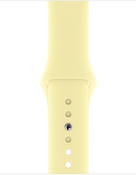 Ремешок Apple Watch 42mm Sport Band Mellow Yellow