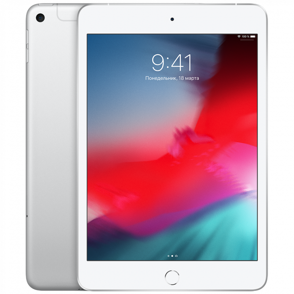 iPad mini 5 Wi-Fi + Cellular 64GB Silver (MUXG2, MUX62) 