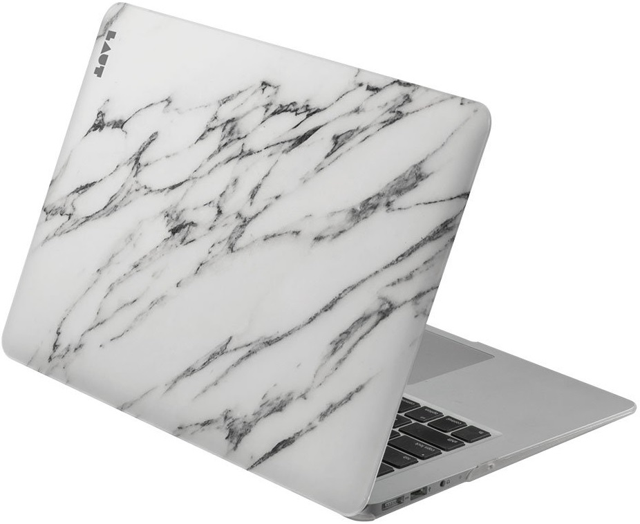 Чохол-обложка для ноутбука LAUT Huex Marble для Apple MacBook Pro 13 Retina White (LAUT_13MP16_HXE_MW)