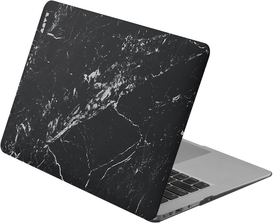 Чохол-обложка для ноутбука LAUT Huex Marble для Apple MacBook Pro 13 Retina Black (LAUT_13MP16_HXE_MB)