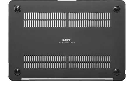 Чохол-накладка Laut HUEX ELEMENTS для 13 MacBook Air (2018), черный мрамор LAUT_13MA18_HXE_MB
