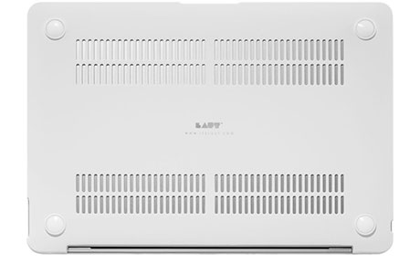 Чехол-накладка Laut HUEX ELEMENTS для 13 MacBook Air (2018), белый мармур LAUT_13MA18_HXE_MW