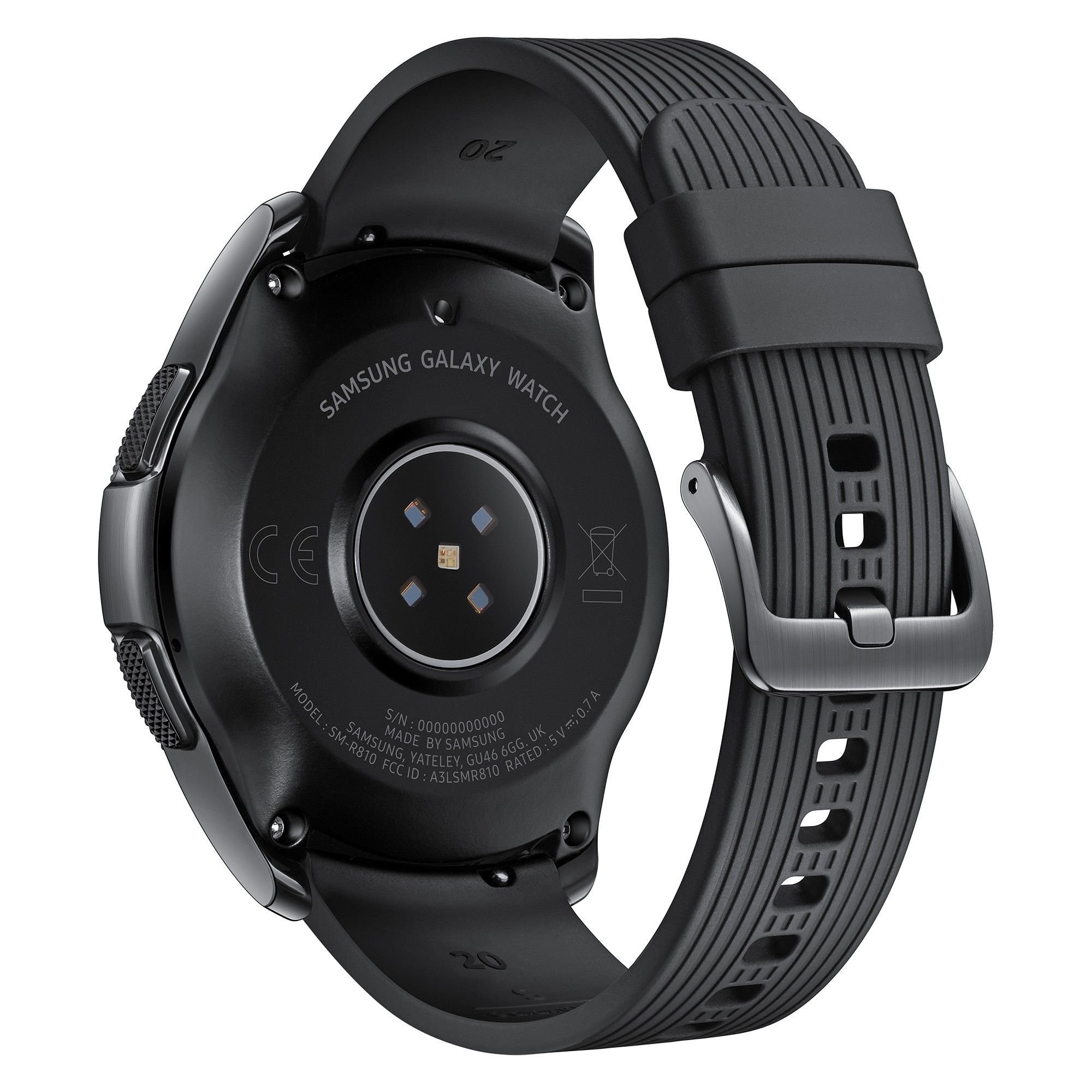 Смарт-часы Samsung Galaxy Watch 42mm Midnight Black (SM-R810NZKA)