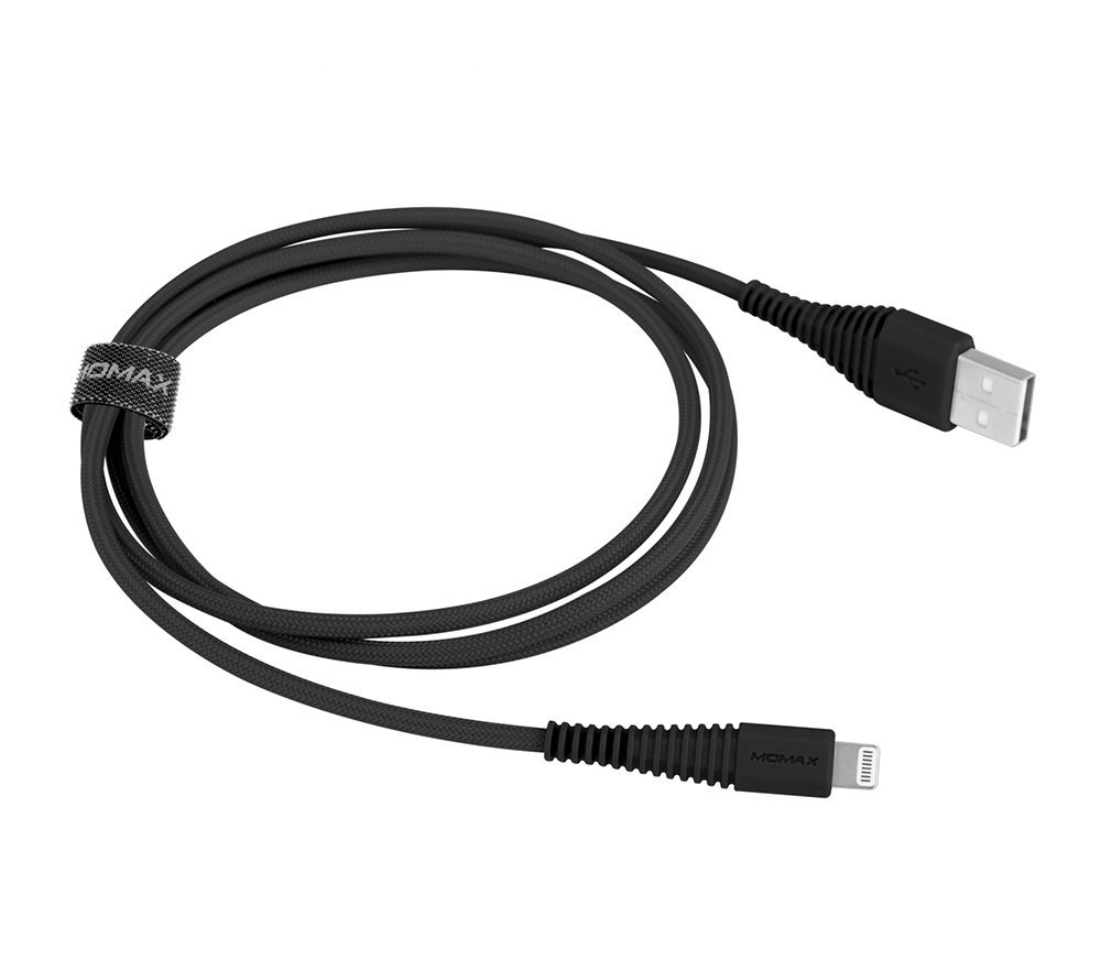 Kабель Momax TOUGH Link 1.2m USB to Lightning (Black) DL8D