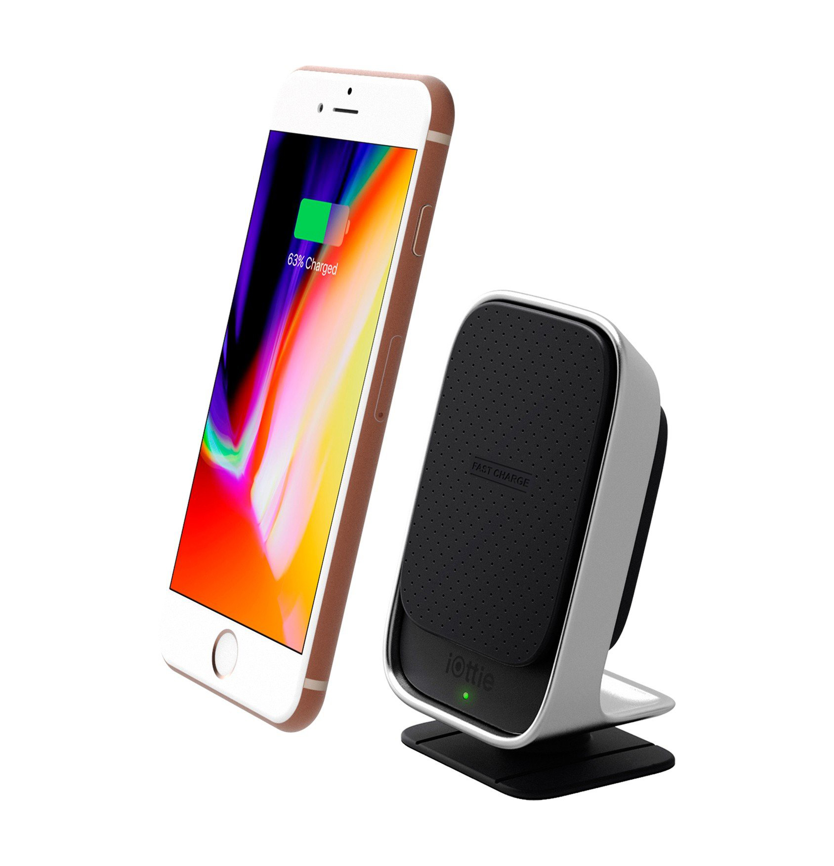 

Автомобильный держатель для смартфона iOttie iTap Wireless Fast Charging Magnetic Car Mount HLCRIO133