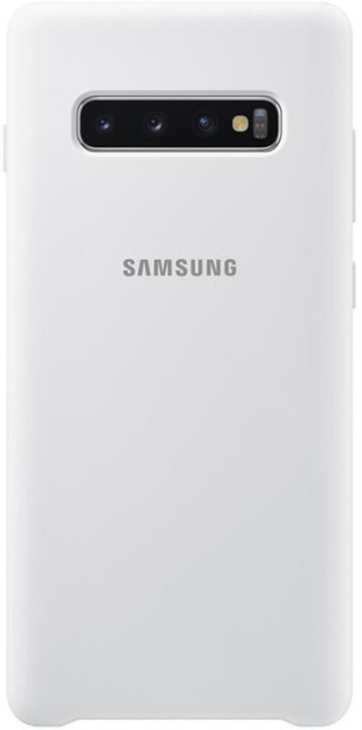 Чохол Samsung Silicone Cover для Samsung Galaxy S10 White