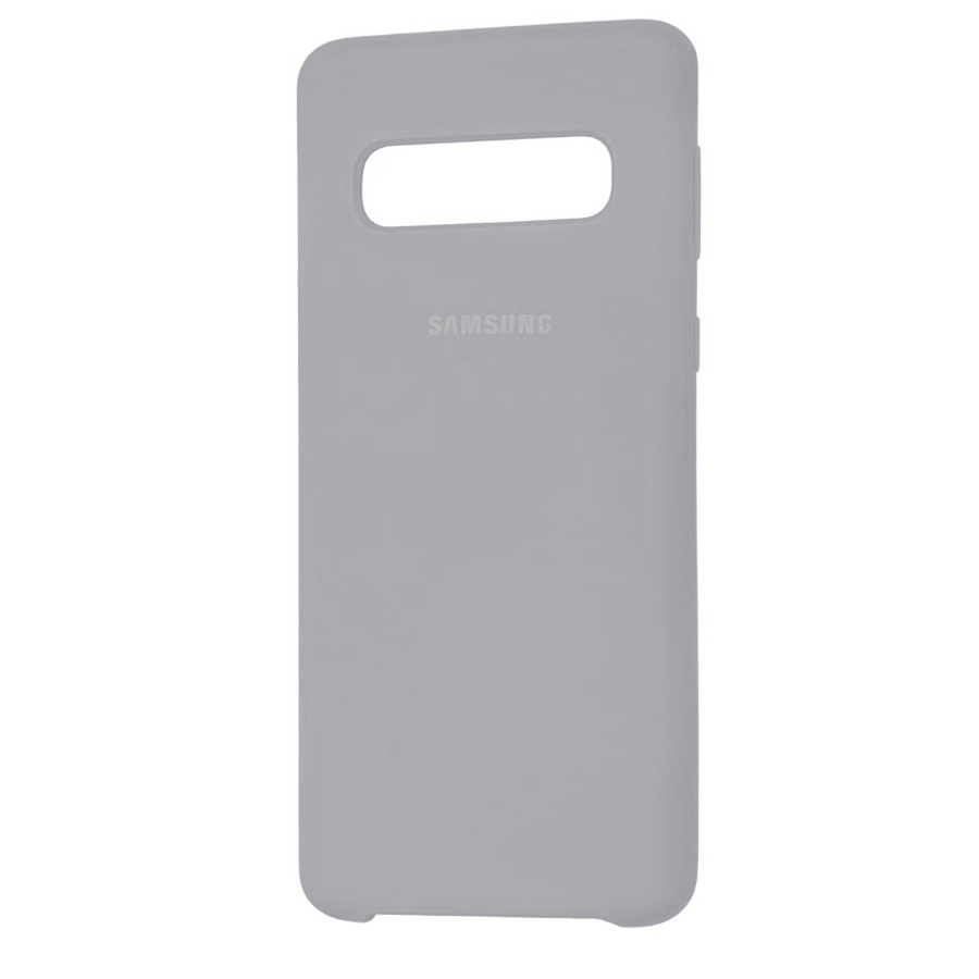 Чохол Samsung Silicone Cover для Samsung Galaxy S10+ Gray