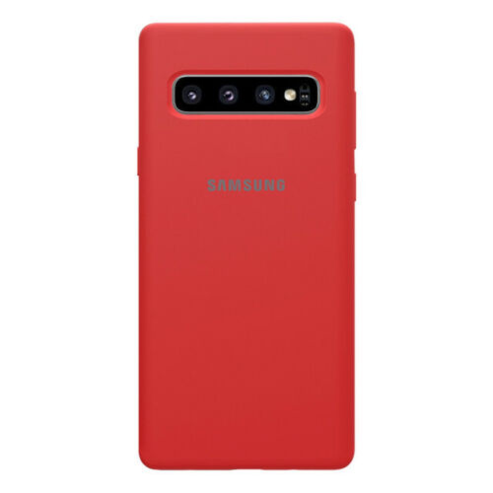 Чохол Samsung Silicone Cover для Samsung Galaxy S10 Red