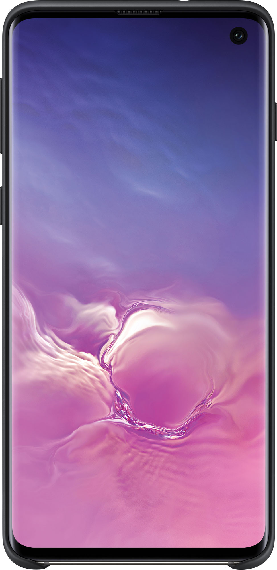 Чохол Silicone Cover для Samsung Galaxy S10 Black