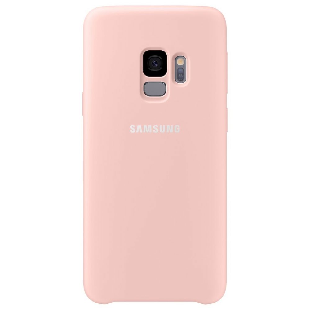 Чохол Samsung Silicone Cover для Samsung Galaxy S9 Pink