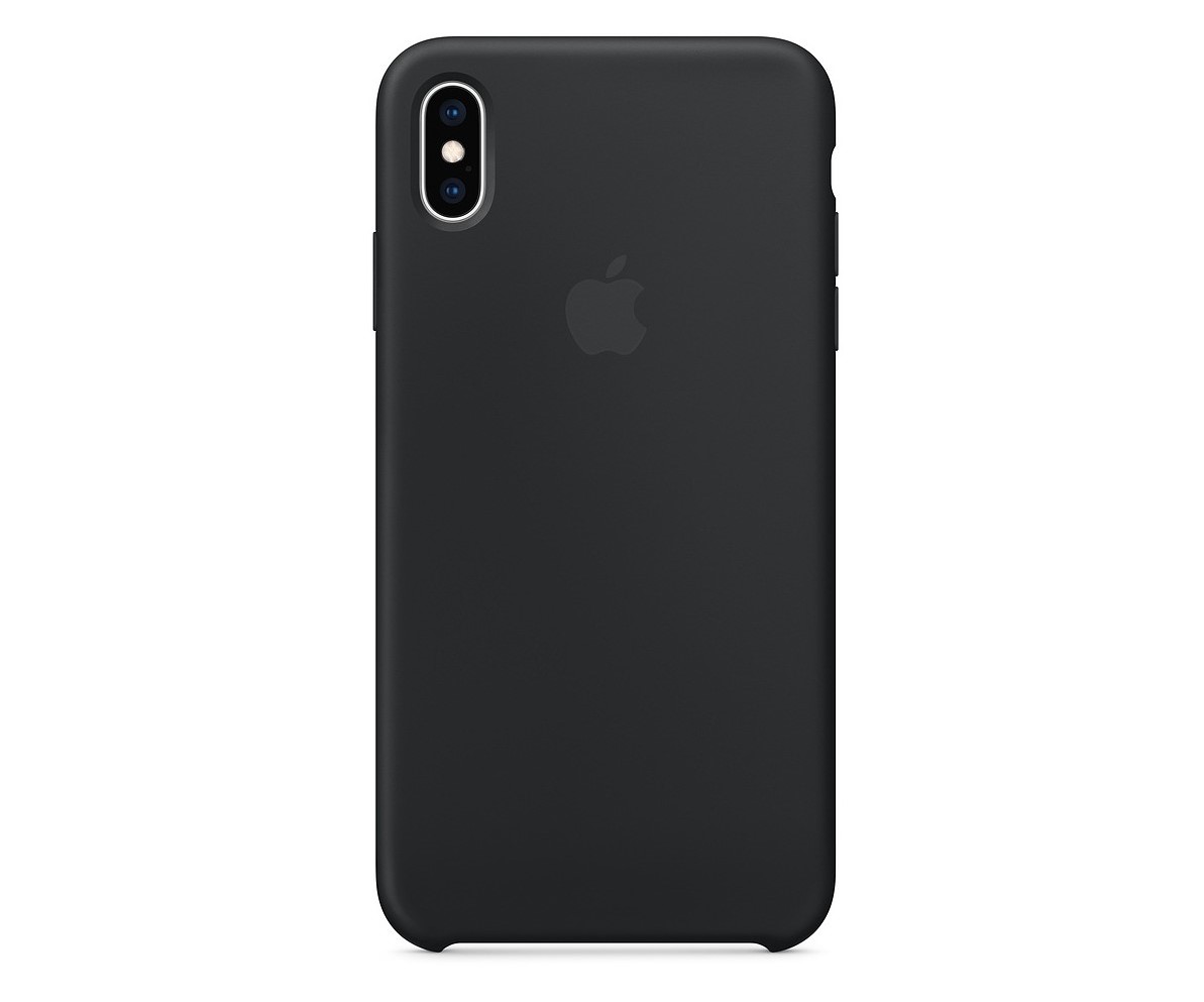 Чохол Apple Original Silicone для iPhone XS Max Black