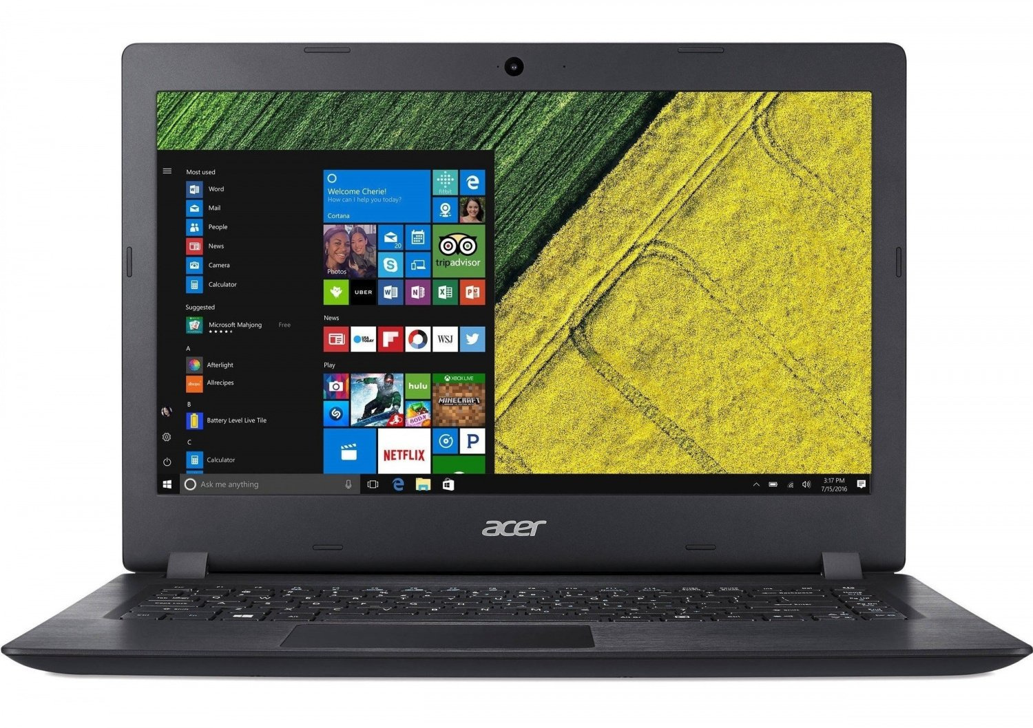 Acer Aspire 3 A315-21 Black (NX.GNVEU.042)