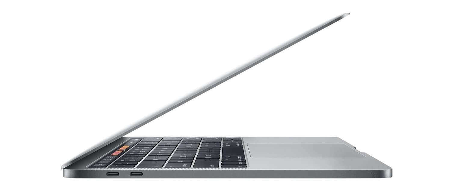 MacBook Pro 13 Touch Bar 2017 сбоку