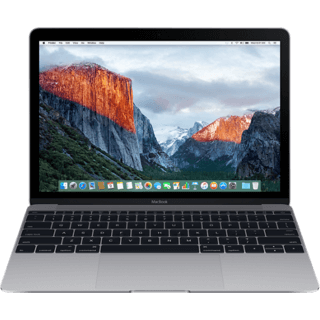 Apple MacBook 12" Space Gray 2016 CPO (MLH72)