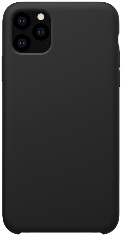Чохол Silicone Slim Weaving для iPhone 11 Pro Max Black