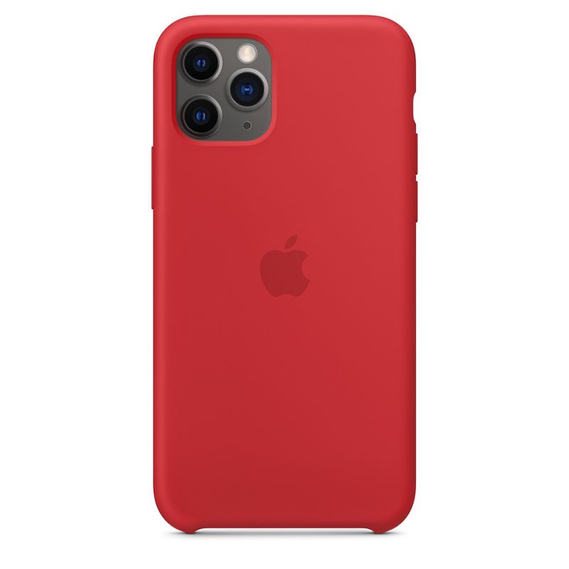 Чохол Silicone Slim Weaving для iPhone 11 Pro Red