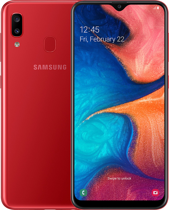 

Samsung Galaxy A20 A205F 3/32GB Red (SM-A205FZRV)