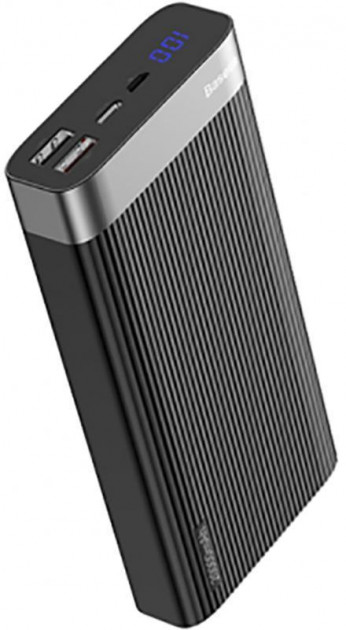 Внешний аккумулятор Baseus Parallel Line 10000 mAh Black