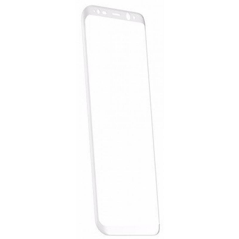 Защитное стекло Baseus 3D для Samsung Galaxy S8 White