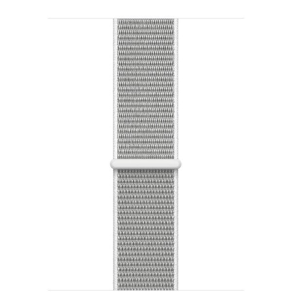 Apple Watch Series 3 GPS + LTE 42mm Silver Aluminum Case with Seashell Sport Loop ( MQK52)